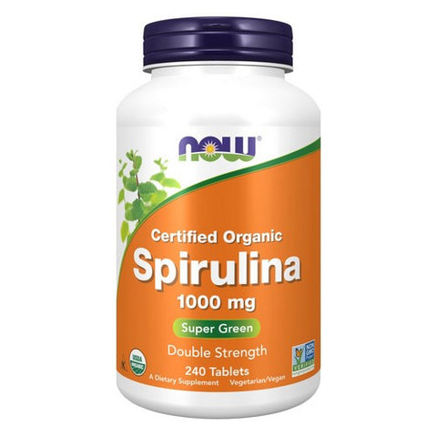 Now Foods, Organic Spirulina, 100 Mg, 240 Tabs