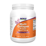 Multi Collagen Protein Types I, II & III Powder Unflavored 16 Oz by Now Foods