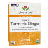 Turmeric Ginger Organic Tea 24 Bags by Now Foods