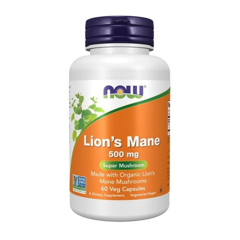 Now Foods, Lion's Mane, 500 Mg, 60 VegCaps Now Foods