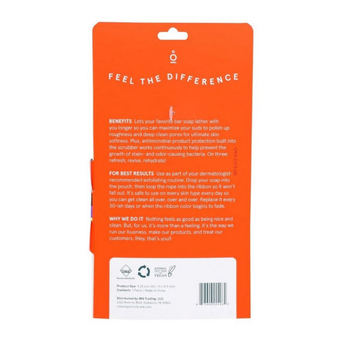 Cleanlogic, Men's Exfoliating Soap Saver, 1 Count