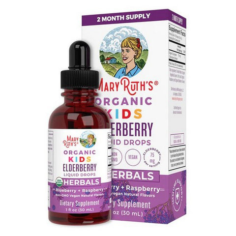 MaryRuth's, Organic Kid's Liquid Elderberry Drops, 1 Oz