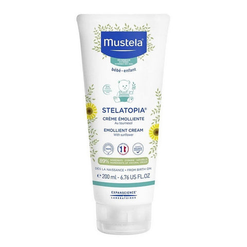 Mustela, Stelatopia Emollient Baby Cream With Sunflower, 6.76 Oz