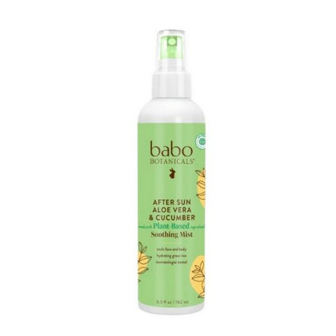 Babo Botanicals, After Sun Aloe Vera And Cucumber Soothing Mist, 5.5 Oz