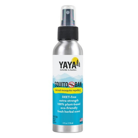 Yaya Organics, Squito Ban Mosquito Repellent Spray, 4 Oz