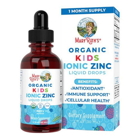 Organic Toddler Zinc Drops Berry 2 Oz by MaryRuth's
