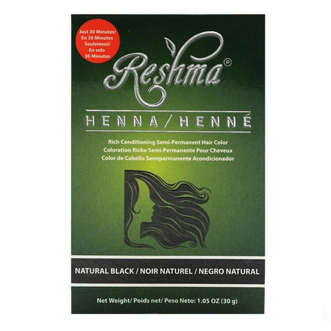 Reshma Beauty, Henna Hair Color Natural Black, 1.05 Oz