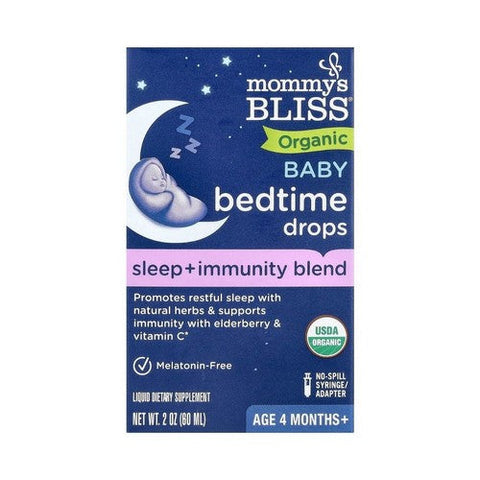 Mommys bliss, Organic Baby Bedtime Drops Plus Immunity Support, 2 Oz Mommys bliss