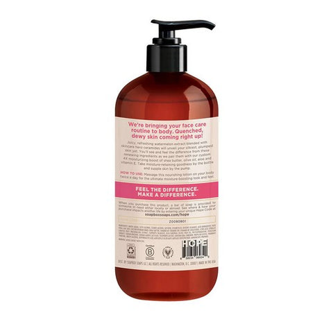 Soapbox, Renewing Watermelon And Ceramides Body Lotion, 16 Oz