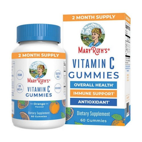 MaryRuth's, Adult Vitamin C Gummies Organic, 60 Gummies