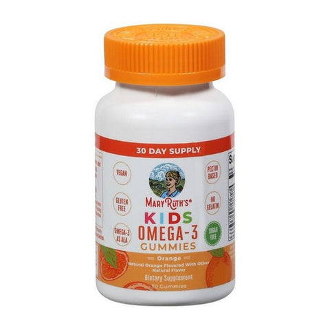 Kids Omega 3 Orange 30 Gummies by MaryRuth's