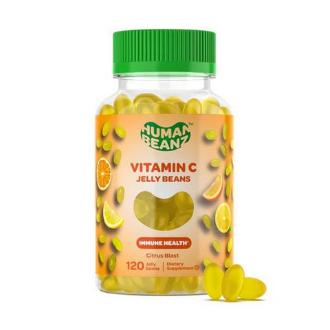 Human Beanz, Vitamin C Immune Health Citrus Blast, 120 Count