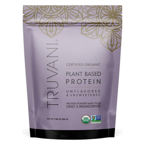 Truvani, Organic Plant Protein Powder Unflavored, 9.88 Oz Truvani