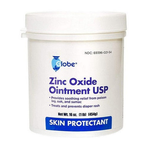 Globe, Zinc Oxide Ointment, 16 Oz Globe