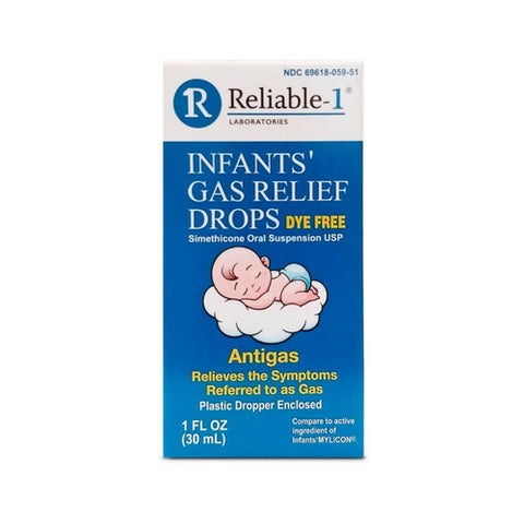 Simethicone Infant Gas Relief Drops 30 mL by Reliable1
