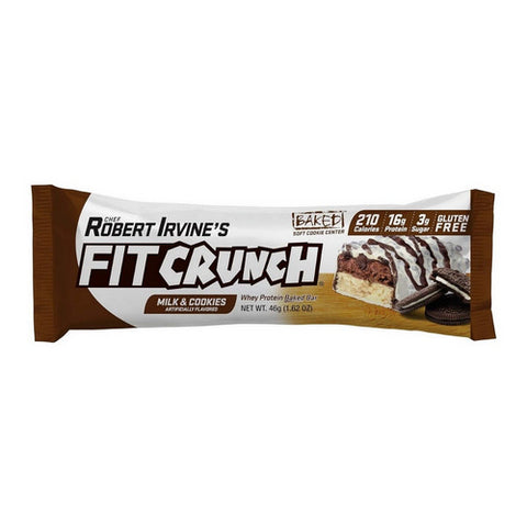 Fit Crunch Milk And Cookies 9 Count by Chef Robert Irvine Fortifx