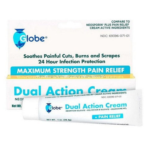 Globe, Dual Action Cream, 1 Oz Globe