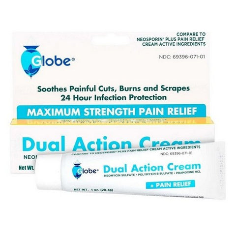 Globe, Dual Action Cream, 1 Oz