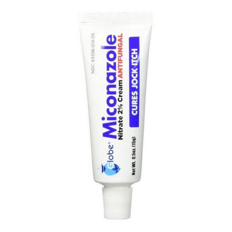 Globe, Miconazole 2% Antifungal Cream, 15 Grams Globe