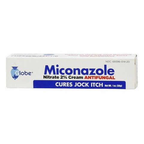 Globe, Miconazole 2% Antifungal Cream, 30 Grams Globe