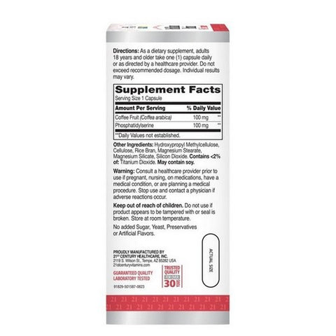 21st Century, Brilliant Brain Performance, 30 Caps