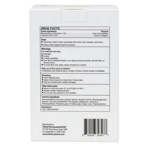 Globe, First Aid Burn Cream, 144 Count