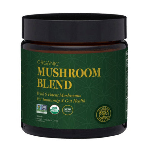 Global Healing Center, Organic Mushroom Blend, 270 Grams Global Healing Center