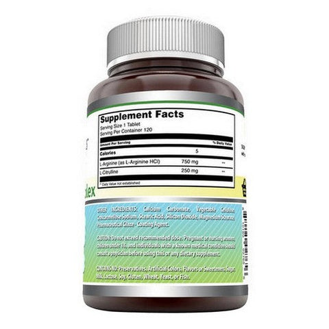 Amazing Nutrition, Amazing Formulas L-Arginine and L-Citrulline, 1000 Mg, 1000 Mg Amazing Nutrition
