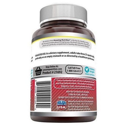 Amazing Nutrition, Amazing Formulas Acetyl L-Carnitine, 120 Veggie Capsules Amazing Nutrition