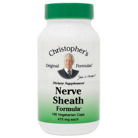 Christopher's Original Formulas, Nerve Sheath Formula, 100 Caps