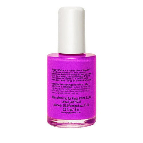 Piggy Paint, Groovy Grape Nail Polish, 0.5 Oz Piggy Paint