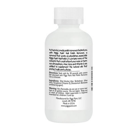 Piggy Paint, Nail Polish Remover, 4 Oz