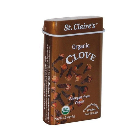 The Humble Co, Organics Clove Pastilles, 1.5 Oz