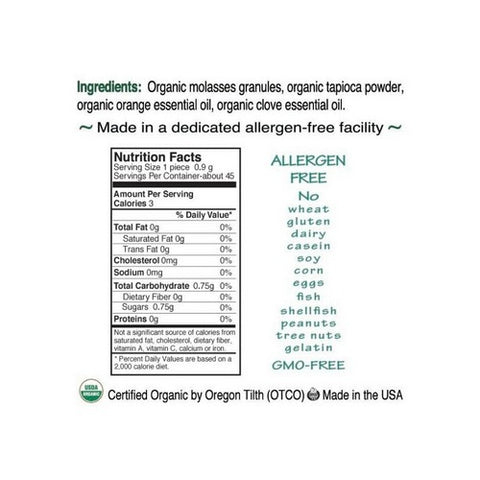 The Humble Co, Organics Clove Pastilles, 1.5 Oz