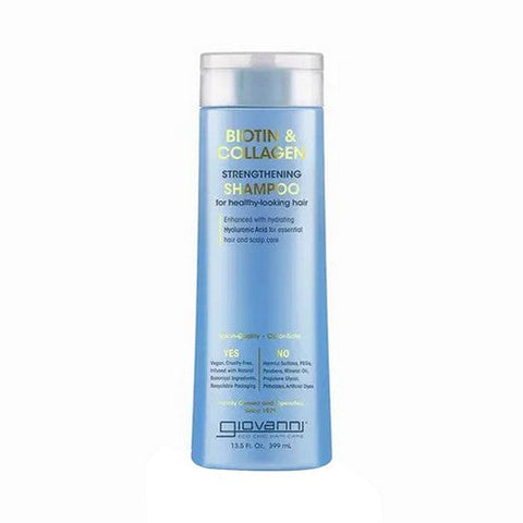 Giovanni Cosmetics, Biotin And Collagen Strengthening Shampoo, 13.5 Oz Giovanni Cosmetics