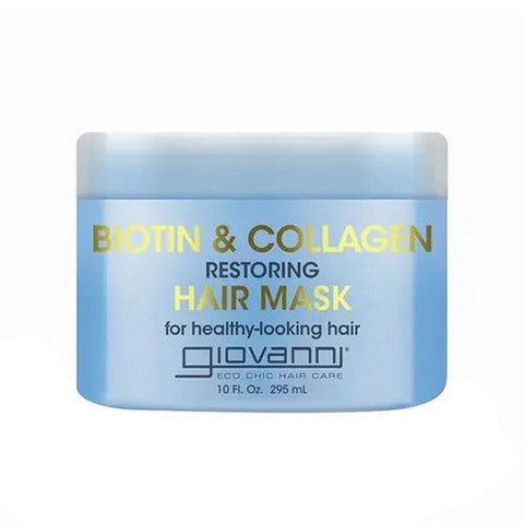 Giovanni Cosmetics, Biotin And Collagen Restoring Hair Mask, 10 oz. Giovanni Cosmetics