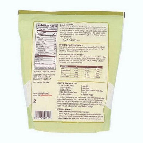 Bobs Red Mill, Potato Flakes, 16 Oz Bobs Red Mill