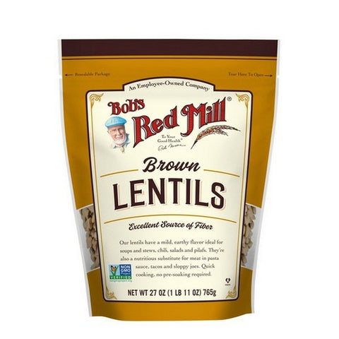 Bobs Red Mill, Brown Lentils, 27 Oz