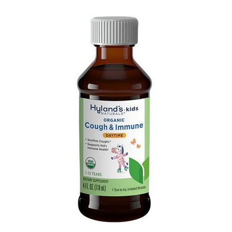 Hylands, Kids Organic Cough And Immune Daytime, 4 Oz Hylands