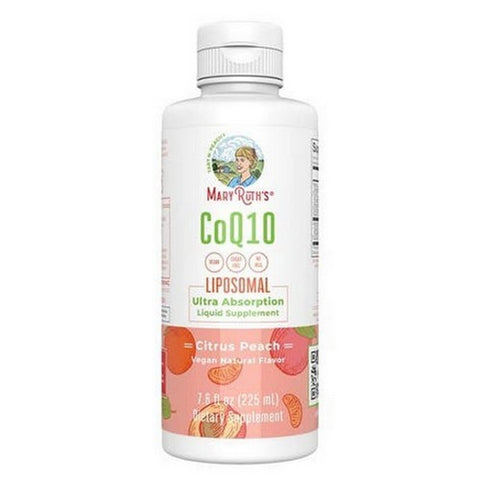 MaryRuth's, Citrus Peach CoQ10 Liposomal, 7.6 Oz