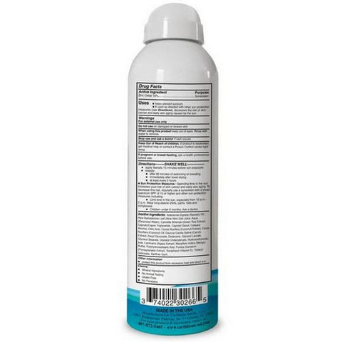 Caribbean Solutions, Mineral Sunscreen Spray SPF 30, 6 Oz