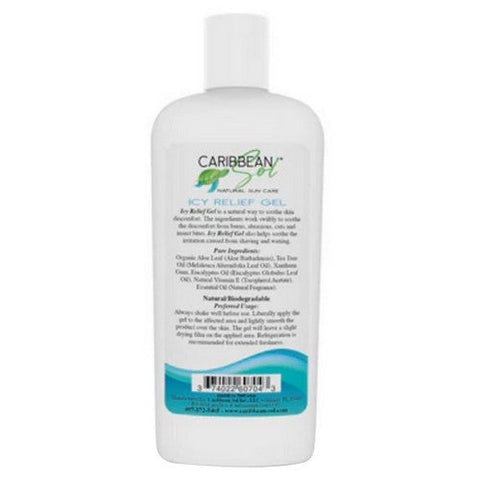 Caribbean Solutions, Icy Sun Relief Gel, 4 Oz Caribbean Solutions