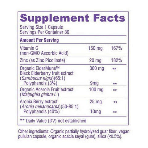 Bold Botanica, Bold Elderberry Plus, 30 Capsules Bold Botanica
