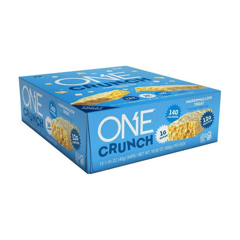 Pure Protein, One Crunch Bar Marshmellow Treat, 12 Count