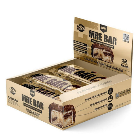 Meal Replacement Bar Chocolate Chip Cookie Dough 12 Count by Pure Protein
