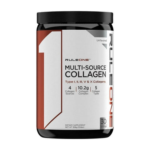 R1 Multi Source Collagen Unflavored 306 Grams by Rule 1