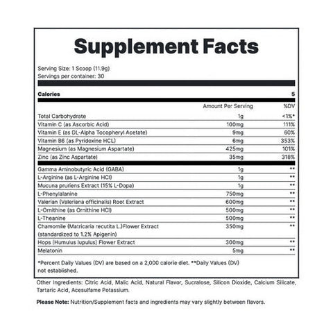Redcon1, Fade Out Sleep Formula Grape, 30 Servings Redcon1