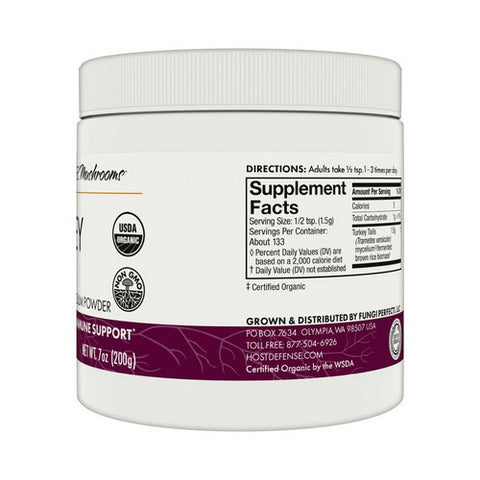 Host Defense, Turkey Tail Powder, 7 Oz