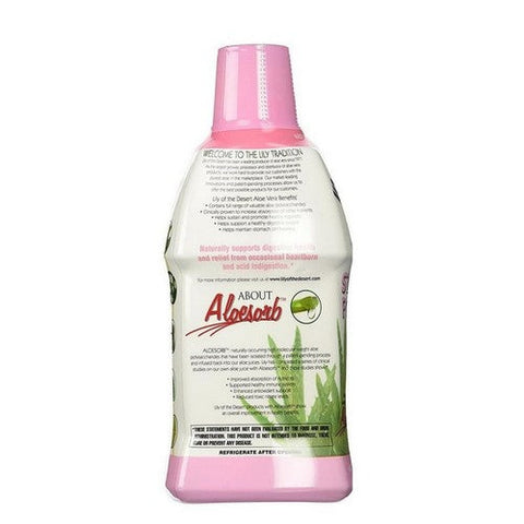 Lily Of The Desert, Aloe Herbal Stomach Formula Fresh Mint, 32 Oz Lily Of The Desert