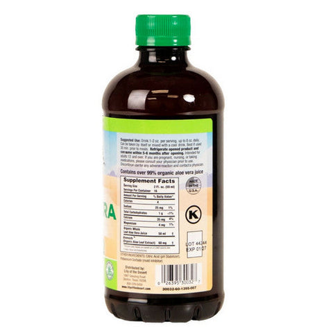Lily Of The Desert, Aloe Vera Juice Whole Leaf, 32 Oz Lily Of The Desert